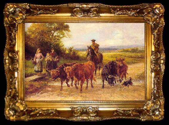 framed  Heywood Hardy The Handsome Drover, ta009-2